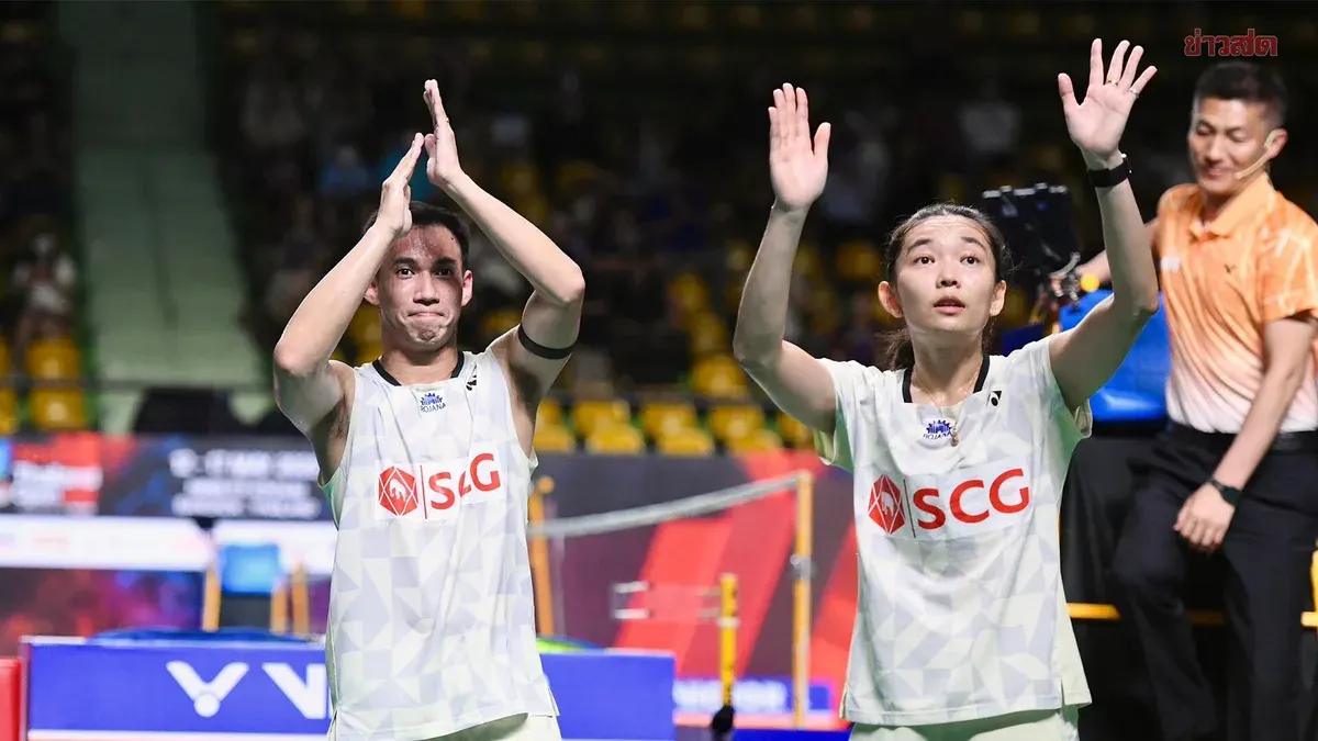 Bass-Fame Fall to Chinese Pair, Advance to Semifinals at Toyota Thailand Open 2026 Badminton