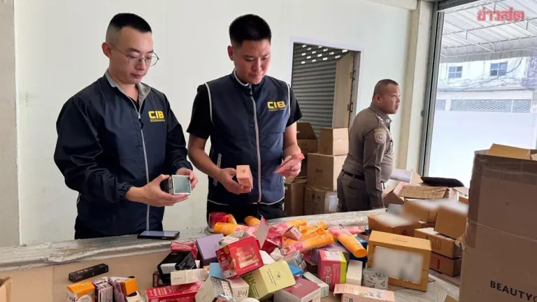 Police Bust Fake Cosmetics Warehouse With 18,000 Counterfeit Items