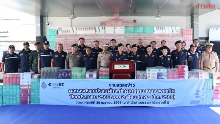 Aggressive Crackdown Nets 662 Smuggled Goods Cases from February to March; Cigarettes Lead the Way with Over 200,000 Packs