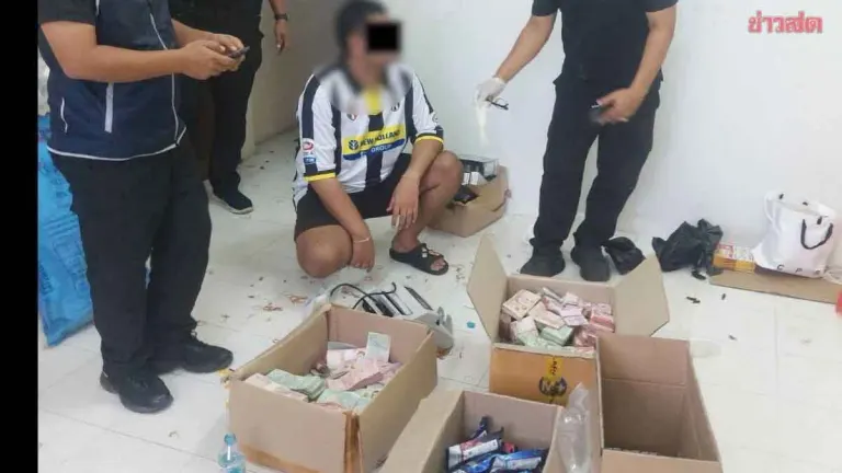 Police Bust Drug Ring, Seize 4.5 Million Baht in Phatthalung