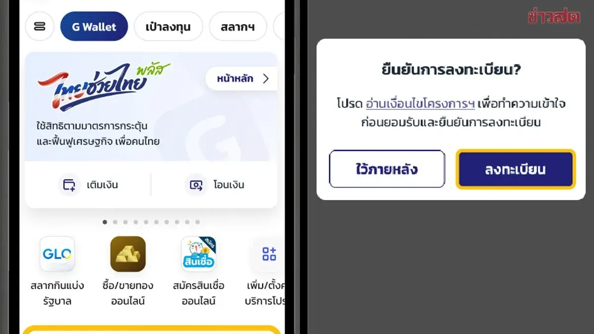 Thai Help Thai Plus 60/40 Registration Steps and Instructions