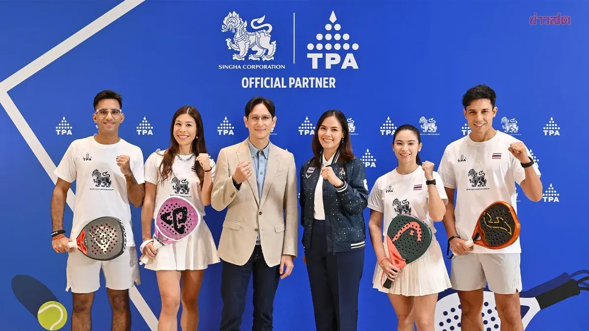 Singha Backs Thai Padel Team for 2026 Asian Games