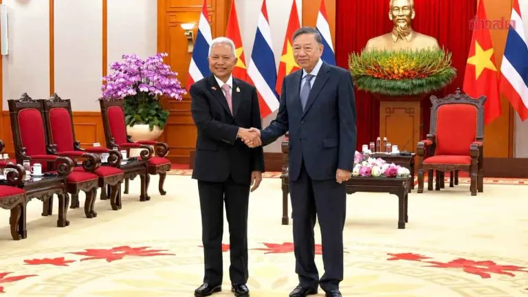 Thai Parliament Chief Visits Vietnam, Deepens Drug-Fight Cooperation