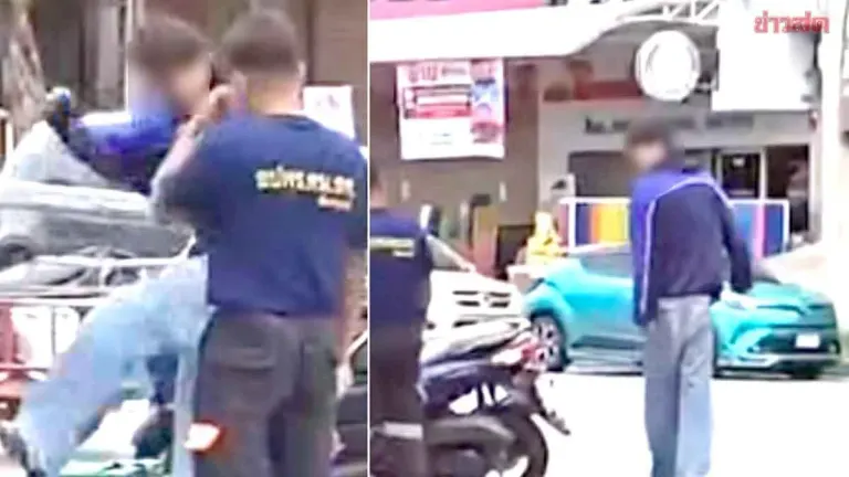 Food Delivery Rider Kicks Injured Woman After Crash