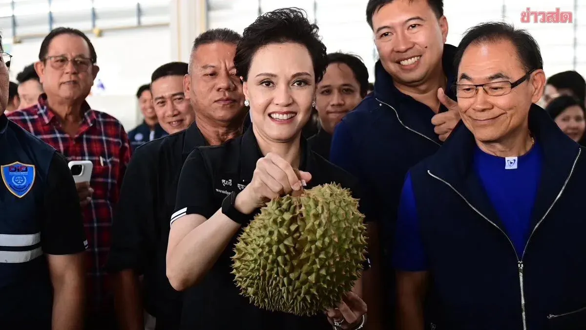 Commerce Minister Suphachai Clarifies Live Commerce Durian Sales via Influencers to Prevent Market Oversupply