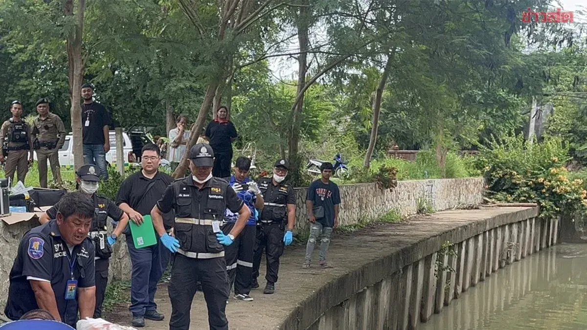 Mystery Man Found Strangled in Canal Near Pattaya