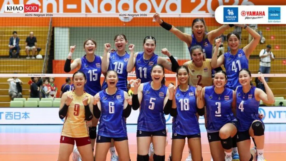 Thailand Wins Volleyball Bronze at Asian Games