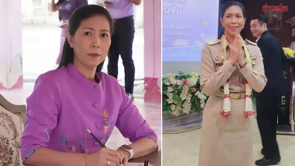 Royal Decoration Awarded to School Principal Sasisawat Sinsasmorn for Sacrificing Her Life to Protect Students