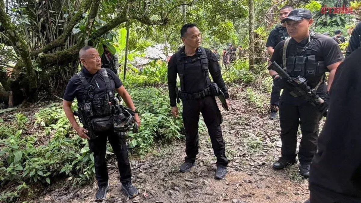 Manhunt Intensifies in Narathiwat After Armed Clashes