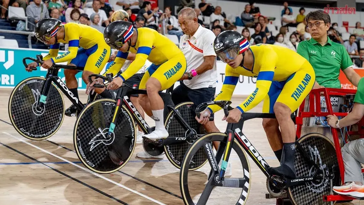 Thai Sprint Team Heads to 2026 World Championships in Shanghai