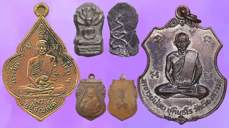 Rare Buddha Amulets From Revered Eastern Thai Masters