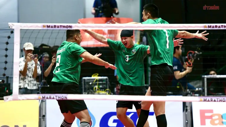 Army Club Edges Out Air Force Club to Win Thailand Sepak Takraw Championship for Second Consecutive Year