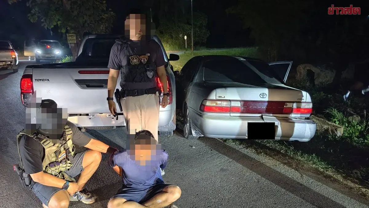 Police Seize 3 Million Meth Pills After Chiang Rai Chase