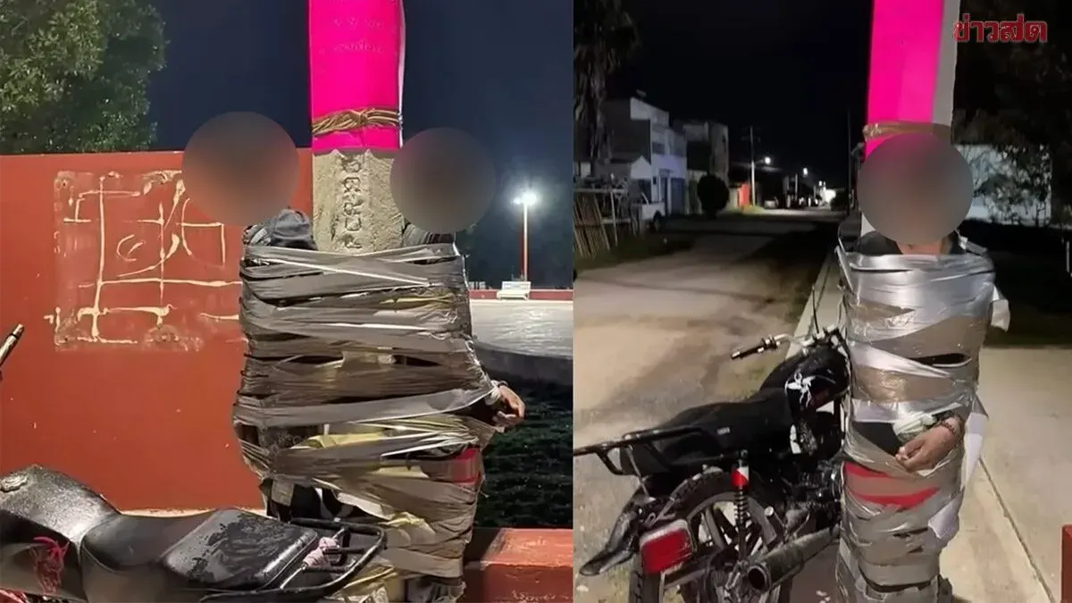 Mystery 'Mexican Batman' Catches Bike Thieves, Ties Them to Poles