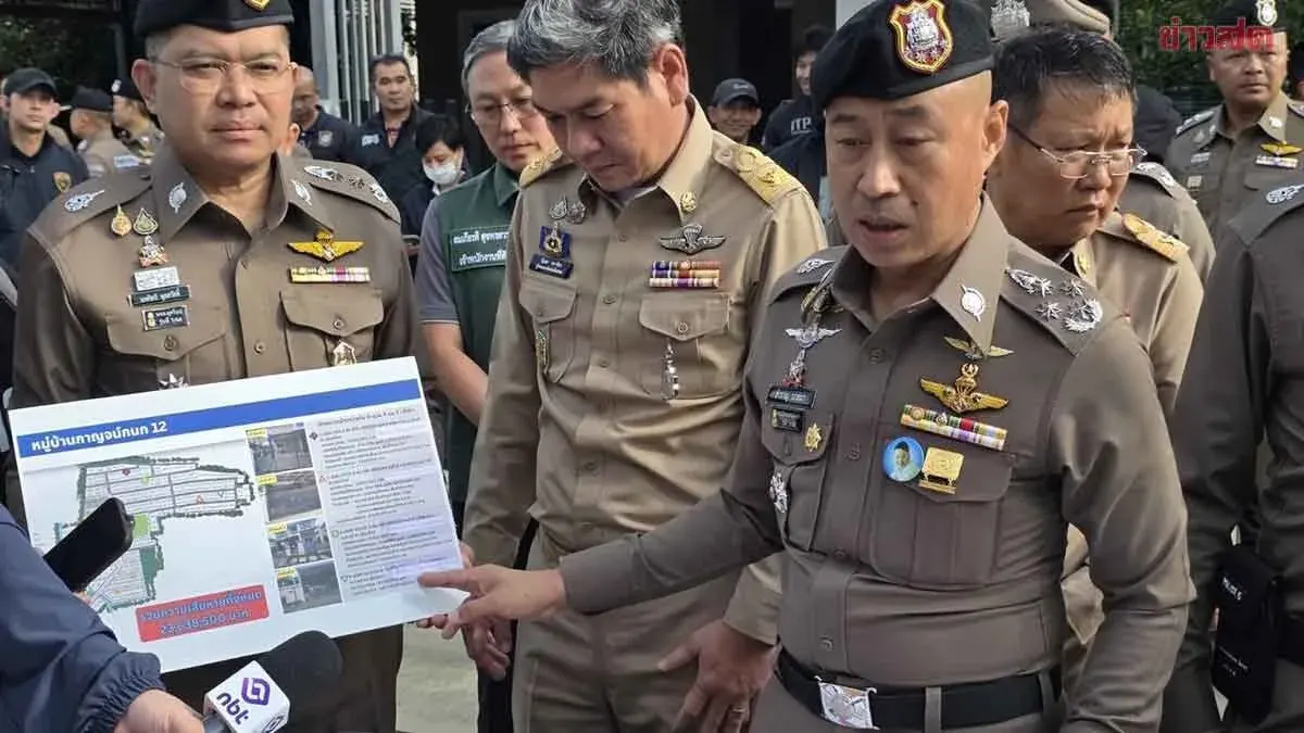 Police Bust Foreign Nominee Network in Chiang Mai