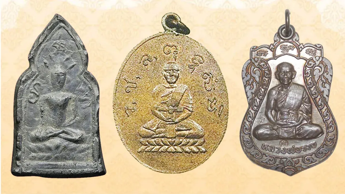 Rare Sacred Amulets From Revered Thai Monks Gain Collector Interest