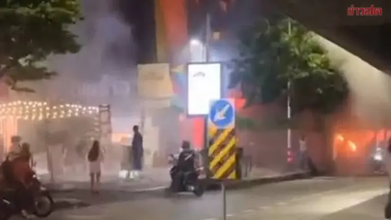 Fire at Bangkok Bar Kills 9, Many Injured