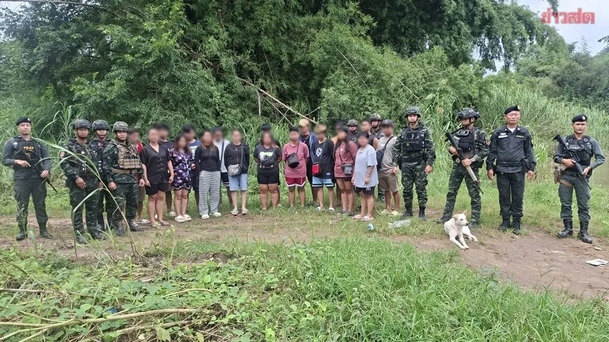 18 Filipino Nationals Caught Smuggling Into Thailand via Mey River