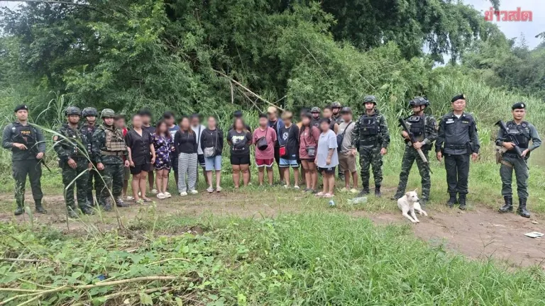 18 Filipino Nationals Caught Smuggling Into Thailand via Mey River