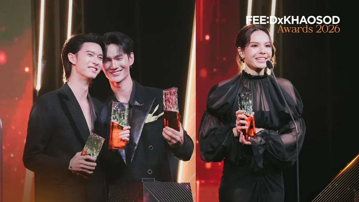 Sonya and Phu Win Top Acting Honors at Khaosod Awards