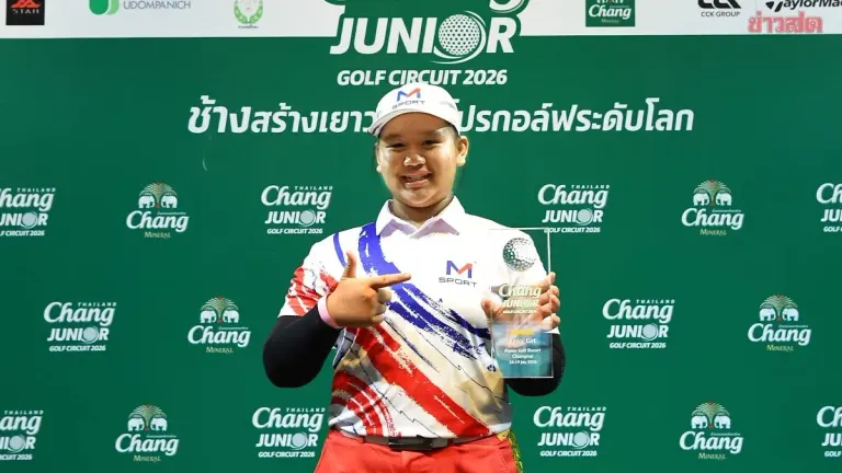 Pantawan Wins Junior Girls Title in Chang Thailand Golf Qualifier