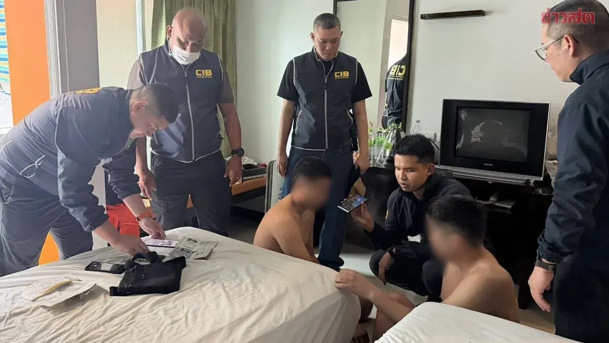 Phuket Police and Immigration Raid to Arrest Two Kyrgyz Nationals Fleeing Murder Charges