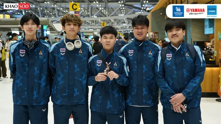 Thai Esports Team Heads to Asian Games in Japan