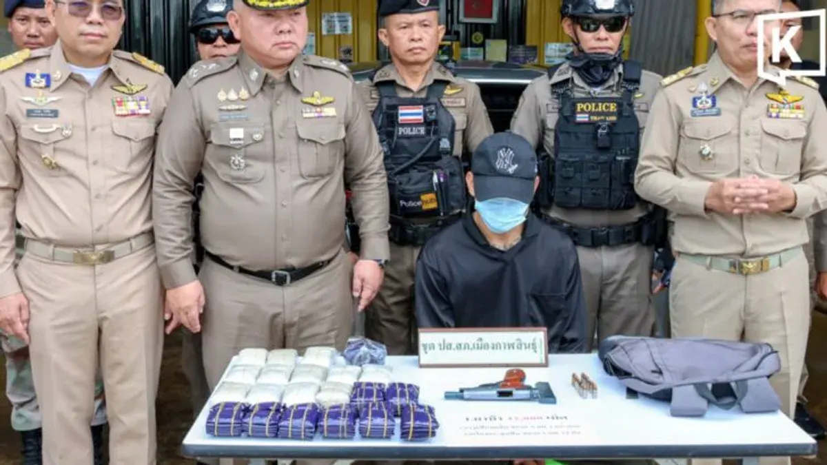 Drug Courier Arrested After Falling Asleep at Car Wash
