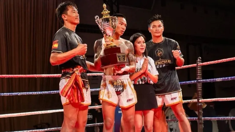 Thai Boxer Wins International Cup in Spain