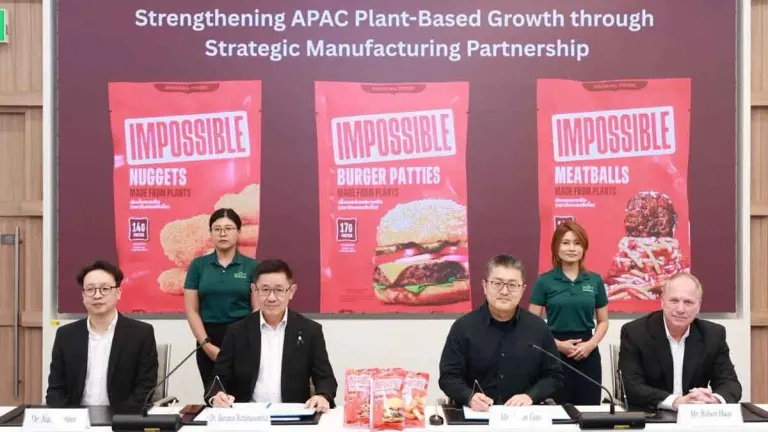 NRPT Partners with Impossible Foods to Position Thailand as Asia-Pacific Plant-Based Meat Production Hub