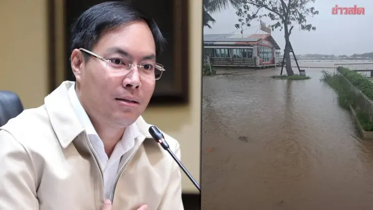 Akkhananth Mobilizes Flood Relief in Kanchanaburi