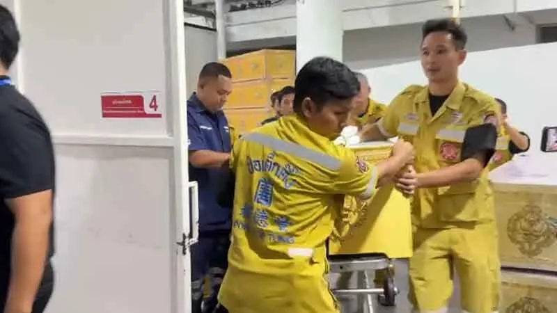 Two Fire Victims Returned to Chaiyaphum for Funeral Rites
