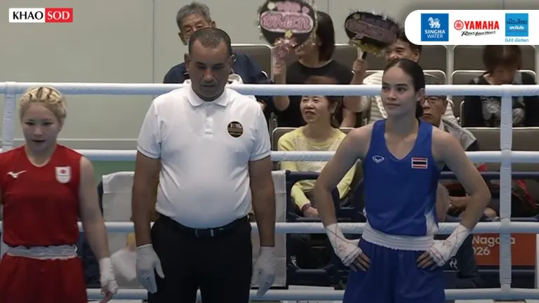 Thai Boxer Natthanitcha Advances to Asian Games Gold Medal Match