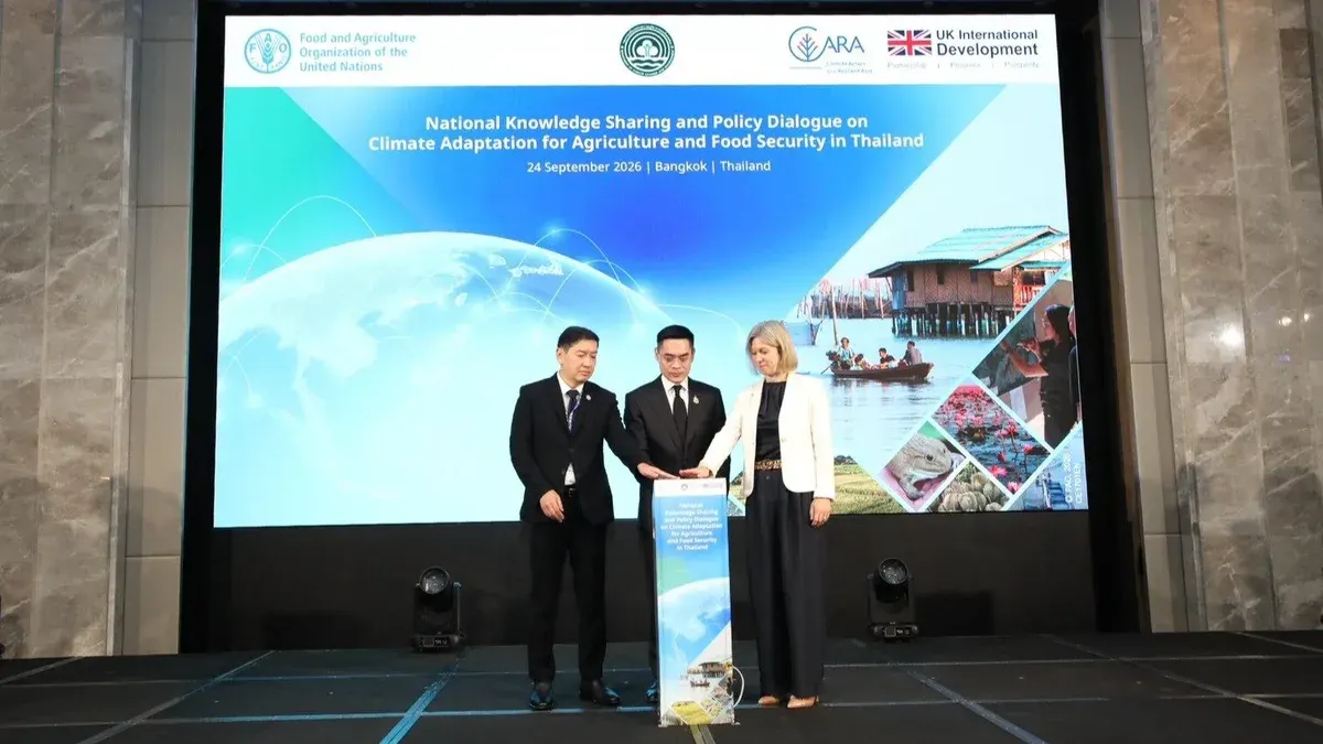 Thailand Partners With UK and UN on Farm Climate Resilience