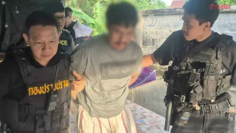 Armed Suspect Arrested for Downtown Nakhon Pathom Shooting