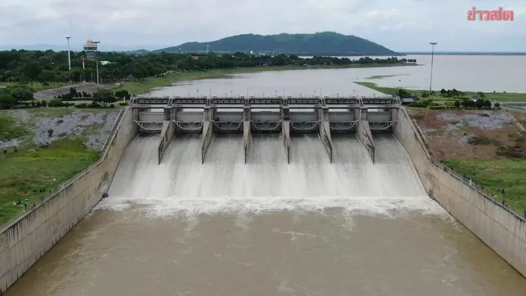 Pasak Dam Warns Public of Increased Water Release