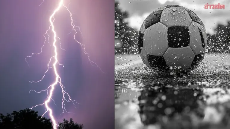 Malaysian Footballer Dies After Lightning Strike During Match