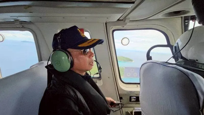 New Phuket Governor Inspects Beaches and Forests Aerially