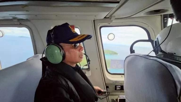 New Phuket Governor Inspects Beaches and Forests Aerially