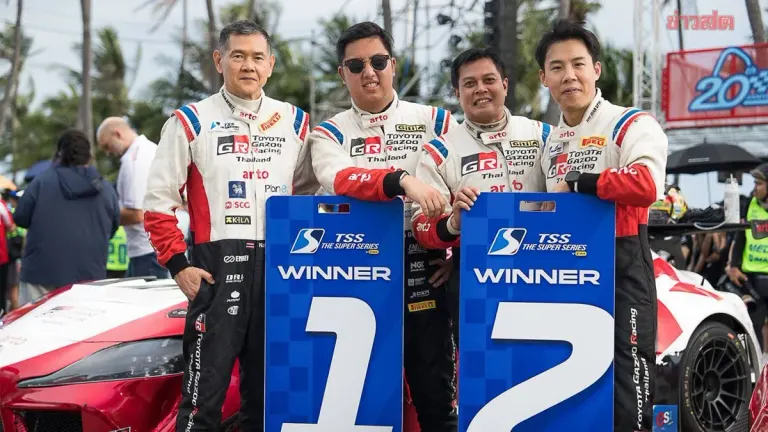 TOYOTA GAZOO Racing Thailand Sweeps Three Classes At Bangsaen