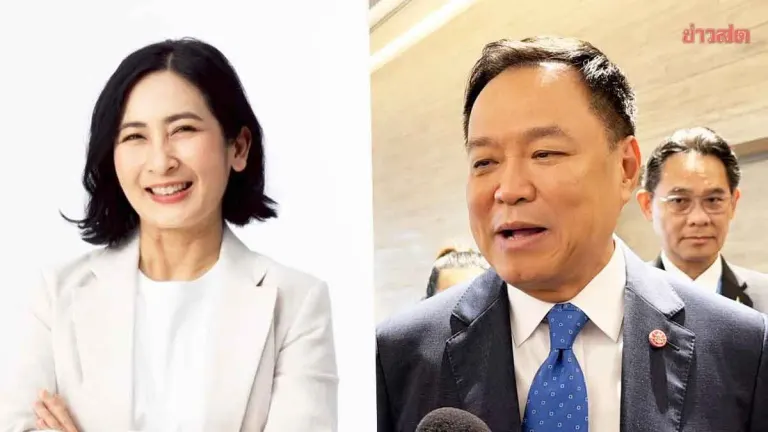 Anutin Mocks Opposition's 'Stupid-Bad-Evil' Slogan as Self-Reflection