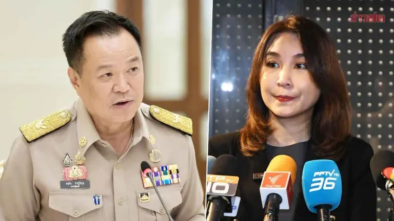 Strong Response! Anutin Delivers Message to Sirikanya After Emergency Decree for 400 Billion Baht Drawn Up on Just 5 Pages