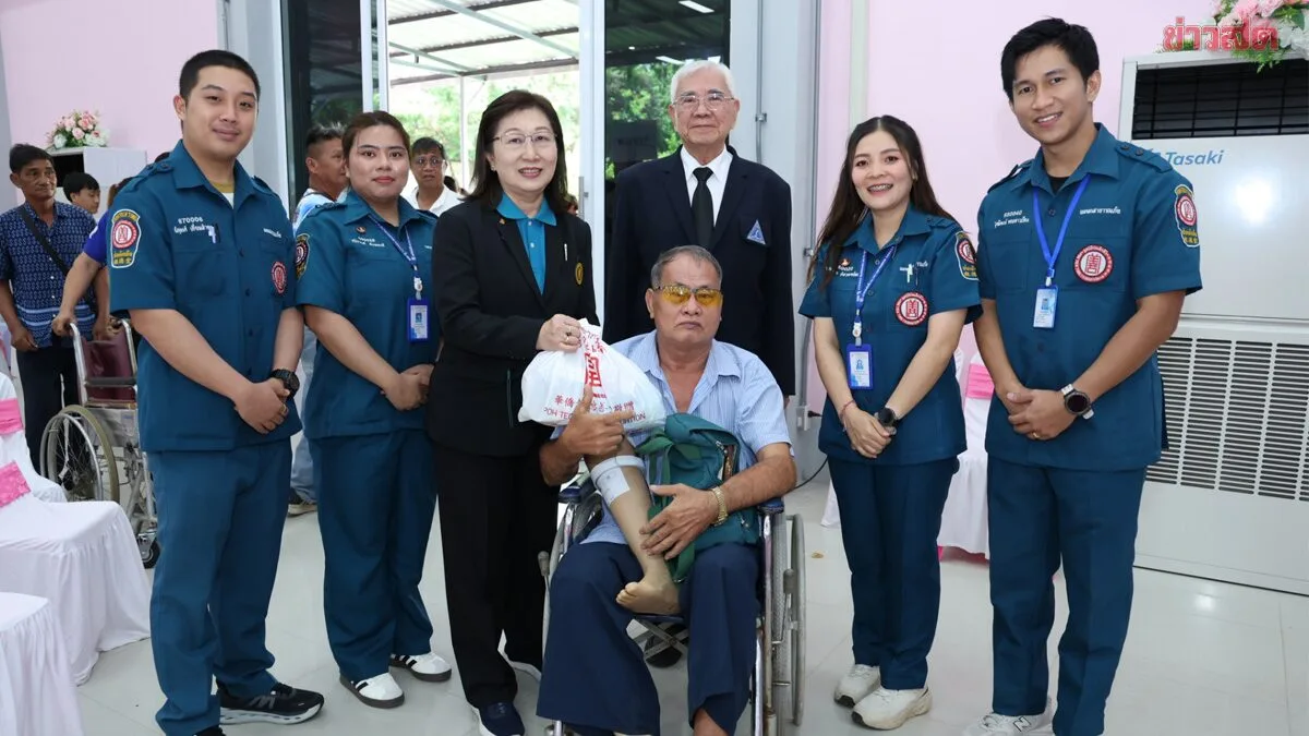Po Tek Tung Foundation Provides Transportation and Supplies for Prosthetic Limb Recipients