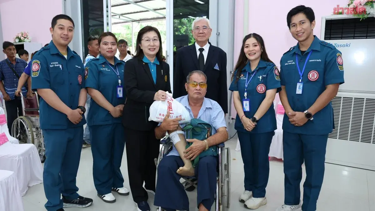 Po Tek Tung Foundation Provides Transportation and Supplies for Prosthetic Limb Recipients