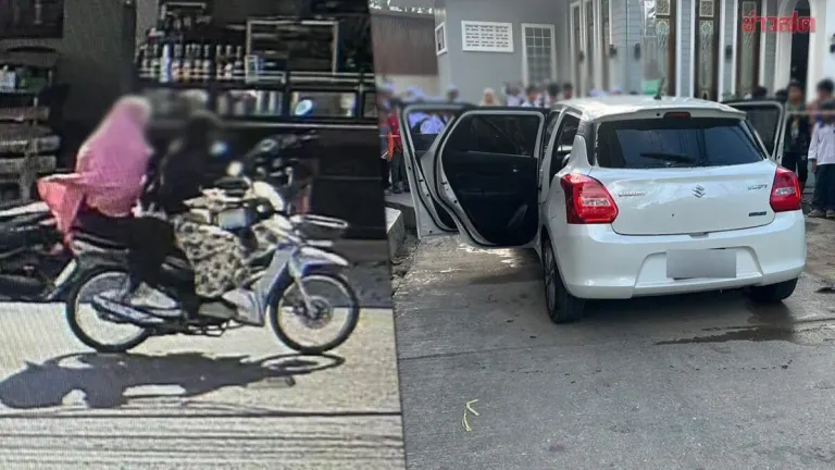 Pattani: Four Gunmen Disguised as Women Open Fire on Police Officer; Wife Killed While Holding Infant