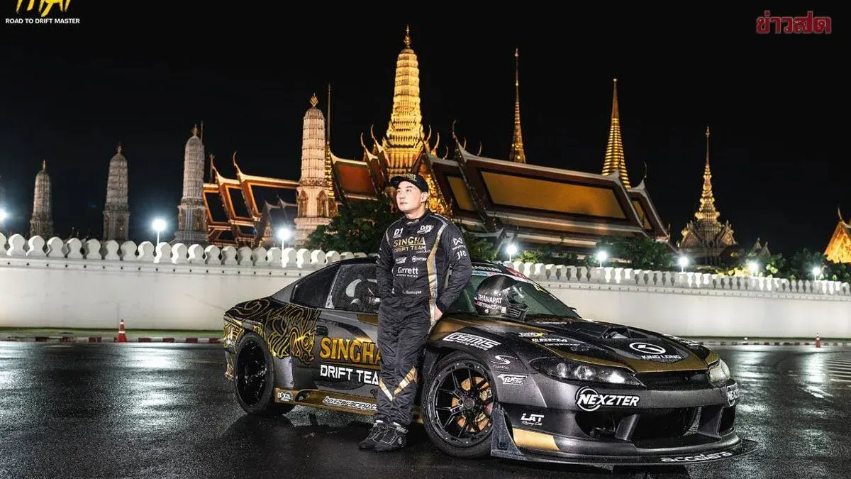 Thai Drift Champion Po Tanuphat Aims for Drift Masters Glory