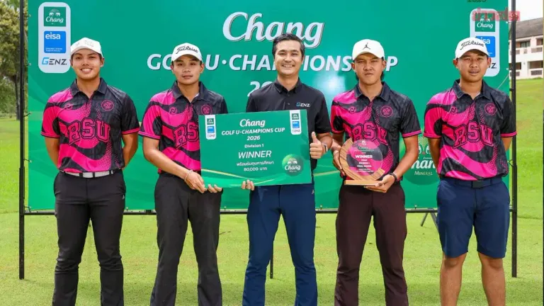 Rangsit University Wins Division 1 at Chang Golf U-Champions Cup 2026