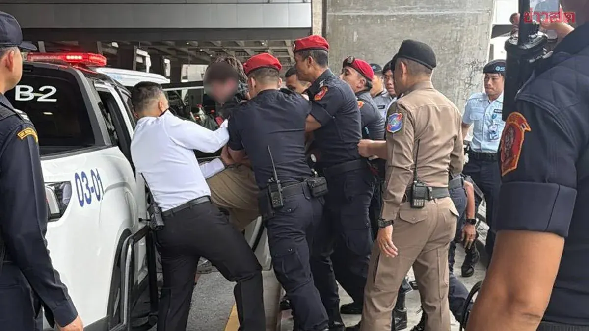 Russian Man Held After Scaling Fence at Suvarnabhumi Airport