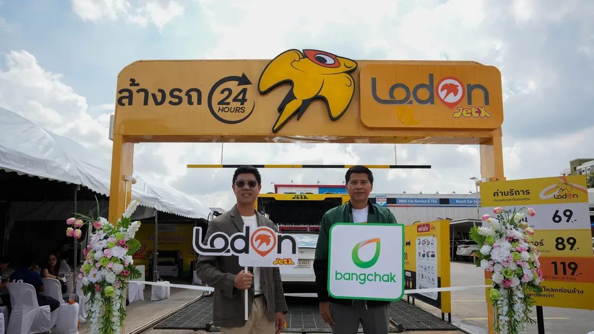 Lodon JetX Launches 3-Minute Smart Car Wash for 69 Baht