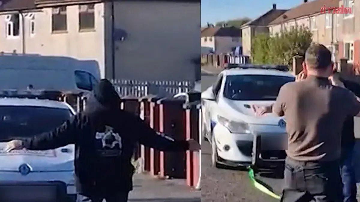 50-Year-Old Man Drags 2-Ton Police Car Using Genitals to Raise Awareness of Prostate Cancer